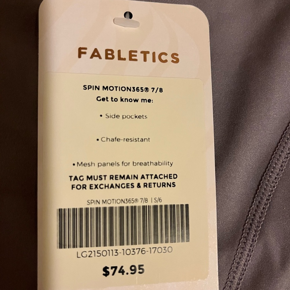 fabletics leggings small